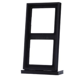 Двойная рама - Двойная рама черного цвета LS982SWM