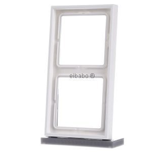 Двойная рамка - Двойная рамка белого цвета LS982WM