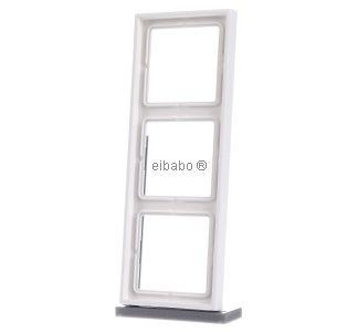 Тройная рама - Тройная рама белого цвета LS983WM