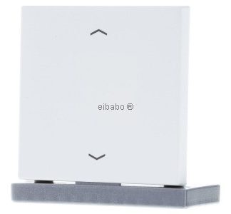 Накладка на кнопку BA для одностворчатых жалюзи, белая LS990PWM
