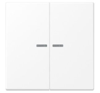 Переключатель-качелька для переключателей серии KO - накладка на переключатель/кнопку, белая, LS99...