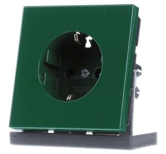 Розетка Schuko 16A 250V, неразрушимая - электрическая розетка LS 1520 BF GN