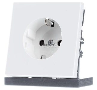 Розетка SCHUKO 16A 250V с защитой контактов - электрическая розетка LS 1520 BF KI WW