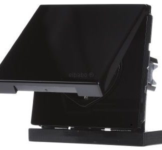 Розетка Schuko 16 А 250 В с откидной крышкой - Электрическая розетка LS 1520 BFKL SW