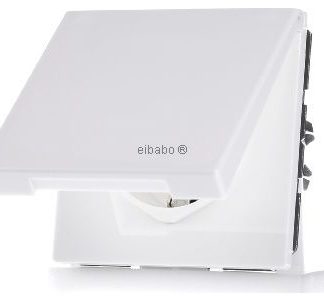 Розетка Schuko 16 А 250 В с откидной крышкой - Электрическая розетка LS 1520 BFKL WW