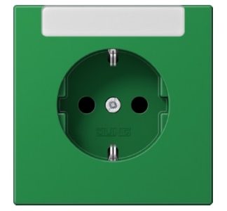 Розетка SCHUKO 16A 250V с защитой контактов - электрическая розетка LS 1520 INA GN