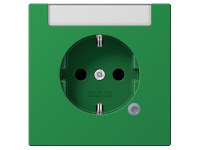 Розетка SCHUKO 16A 250V с защитой контактов - Электрическая розетка LS 1520 INA KO GN