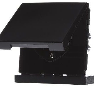 Розетка Schuko 16A 250V с откидной крышкой - электрическая розетка LS 1520 KL SW