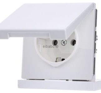 Розетка Schuko альпийского цвета - Электрическая розетка LS 1520 KL WW