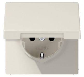 Розетка SCHUKO 16A 250V, белая - Розетка (LS 1521 KL)