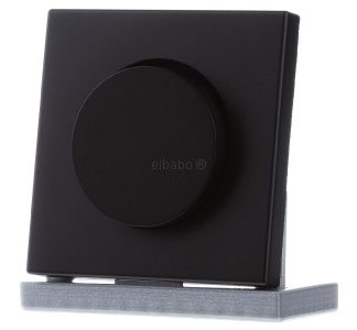 Крышка с ручкой серии LS, с графическим рисунком - Накладка на диммер черного цвета LS 1740...