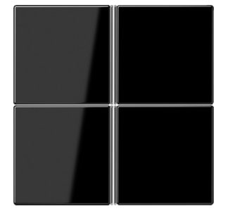 Полный комплект из 4 ключей, черные - Крышка переключателя, черная LS 404 TSA SW