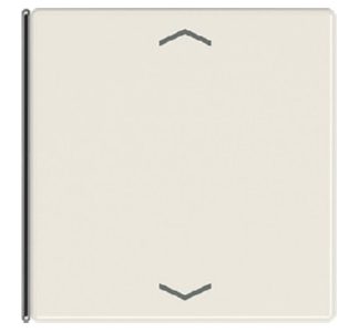 Четырехстворчатый ключ с символами «вверх/вниз» — крышка переключателя кремово-белого цвета LS 404 TSAP 14