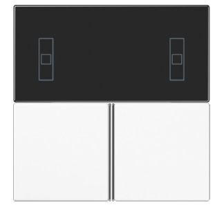 Комплект белых кнопок в альпийском стиле - Белая накладка на переключатель LS 4093 TSA WW