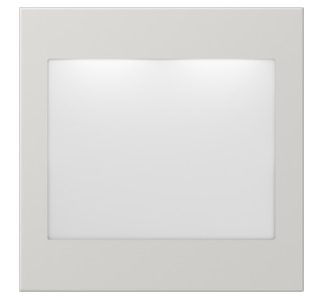 Светодиодный светофор серого цвета с белыми и синими светодиодами LS 539 LG LED WB