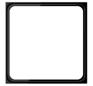 Промежуточная рама sw для сборки - Однорамочная черная LS 981 Z SW