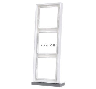 Рама 3x альпийский белый горизонтальный/вертикальный - Рама 3x белый LS 983 WW