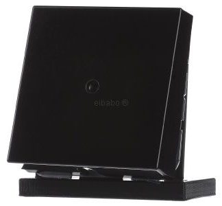 Черный кабельный вывод с фиксатором натяжения - Базовый элемент с центральной крышкой LS 990 A SW