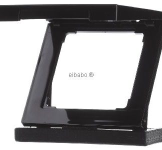 Крышка с откидной крышкой, черная, с возвратной пружиной - Однорамная, черная LS 990 KL SW