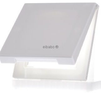Откидная крышка с возвратной пружиной - Однорамная, белая LS 990 KL WW