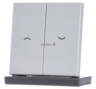 Светло-серые символы-качели для кнопок - Серая накладка на шторы LS 995 P LG