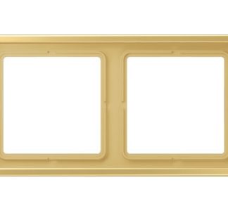 Рама 2x горизонтальная/вертикальная - Латунная рама, 2-рычажная LSZ ME 982 BF C