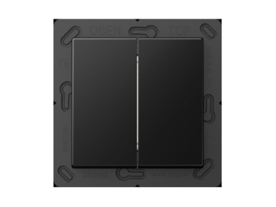Двусторонняя матовая кнопка 4k A grblack m - Пульт дистанционного управления для переключения устройств MAT A 595 SWM
