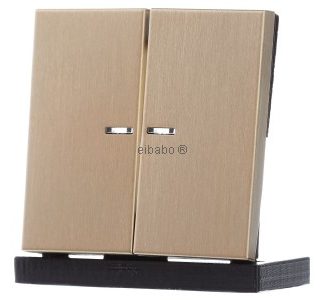 Переключатель-качель для кнопочного выключателя серии KO - Латунная крышка переключателя/кнопки ME102KO5C