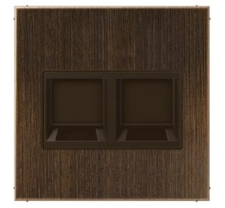 Крышка 2 шт. для усилителя MJ WE, радиальная - модульная монтажная пластина ME1969-2WEAT