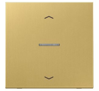 Накладка для кнопки KO со стрелками - декоративная накладка для жалюзи, латунь ME 101 KO5P C