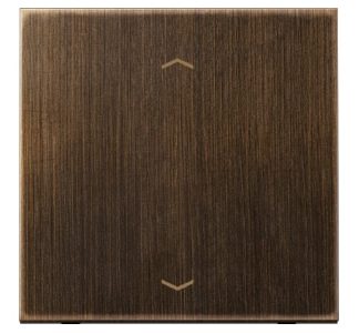 Переключатель для кнопок со стрелками - Декоративная накладка для жалюзи, латунь ME 101 P AT