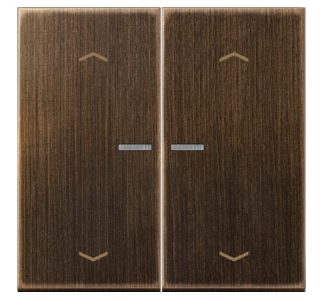 Кнопка переключателя серии KO, стрелки - декоративная накладка для жалюзи, латунь...