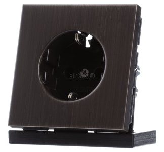 Розетка SCHUKO 16A 250V, античный металл - Розетка (ME 1521 AT)