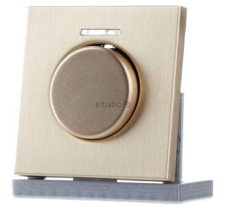 Крышка поворотного датчика, латунь, классическая - Крышка диммера, нержавеющая сталь, ME 1940 K...