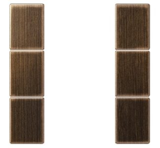 Комплект ключей, состоящий из трех частей - чехол для латунного переключателя ME 2503 TSA AT