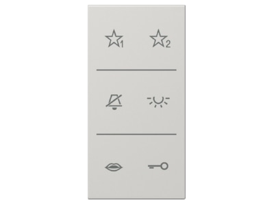 Декоративная накладка Bruchs Audio Symbol Cover Design - накладка для уличной станции, серая, SI A6 LS DC LG