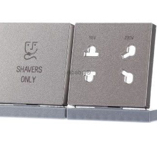 Крышка 2x серии A, цвет шампанское - Крышка переключателя SO A 7522 CH PL