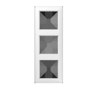 Рама 3х горизонтальная/вертикальная - Тройная белая рама SPAS 583 WW