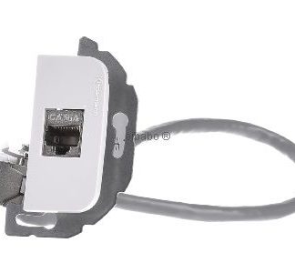 Патч-панель Kon.Design click, Cat6 RJ45 - Многофункциональная вставка/крышка для подключения передачи данных...