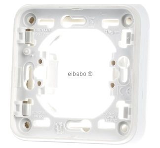 Маскирующая рамка 1 шт., белая, 069692