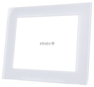 VisuControl, ACC. 10-дюймовый стеклянный корпус, белый, для системы домашней автоматизации KNX VCB-10WS.04