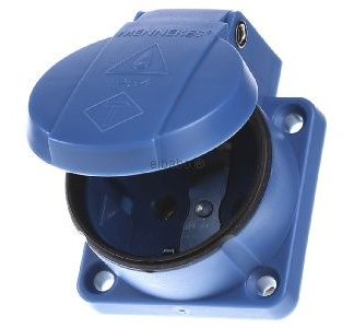 Удлинительная розетка Schuko 16 А, 2 контакта + E, 230 В - Розетка для монтажа оборудования 11331