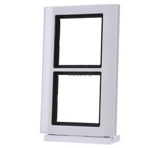 Двойная рамка, полярно-белый, горизонтальный/вертикальный формат - Рамка 2-белый белый 400219