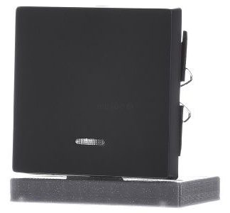 Антрацитовое окошко для переключателя кнопок управления, вставка 431014