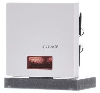 Декоративная накладка на переключатель/кнопку белого цвета, прямоугольная, белый цвет, артикул 433819.