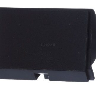 Универсальная черная торцевая заглушка - базовый элемент жалюзи 464380