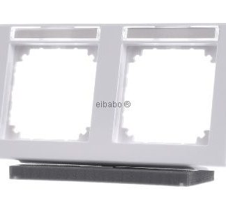 Рамка 2x AWS/GL с держателем для надписи - Рамка 2x белая 471225