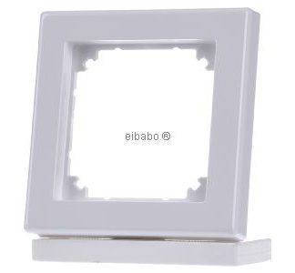 Рамка 1x aws/gl - Одинарная рамка, белая 478125