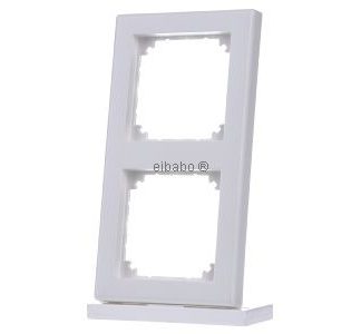 Двойная рамка, белая, горизонтальная/вертикальная - Рамка 2-белая 484219