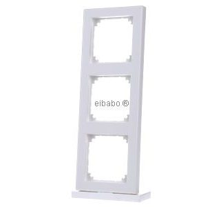 Рамка 3x белый горизонтальный/вертикальный - Рамка 3-белый белый 484319